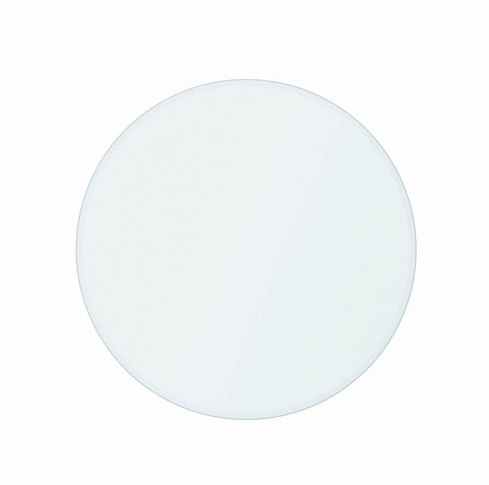 Modern 48" Clear Tempered Glass Round Table Top