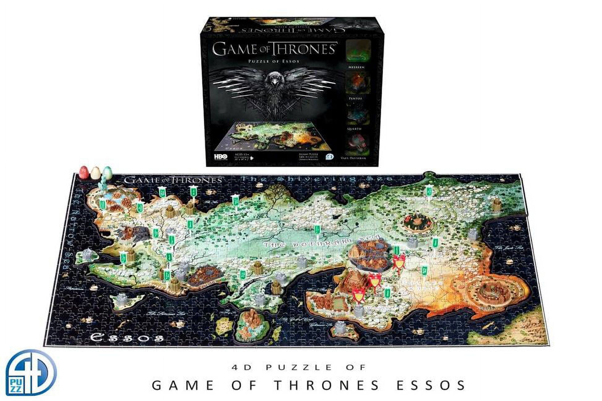 4D Game of Thrones Essos 1350-Piece Puzzle