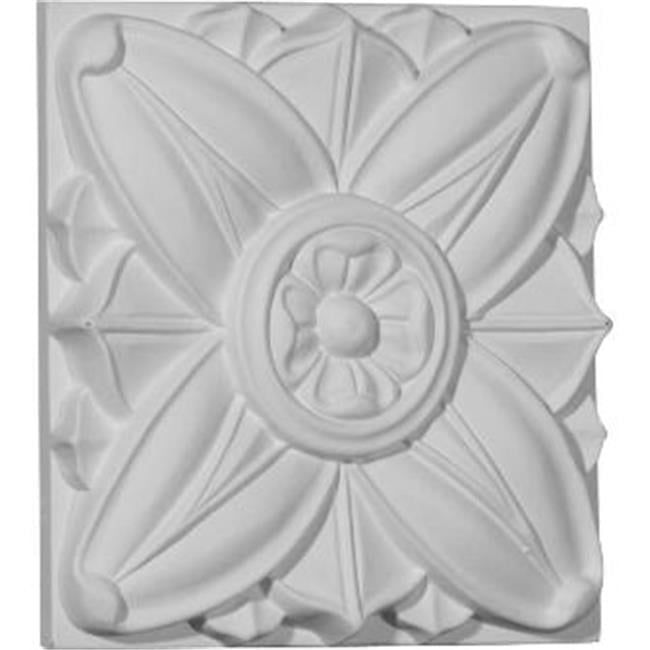 Fairfax Large Primed Urethane Rosette 5.87" Square