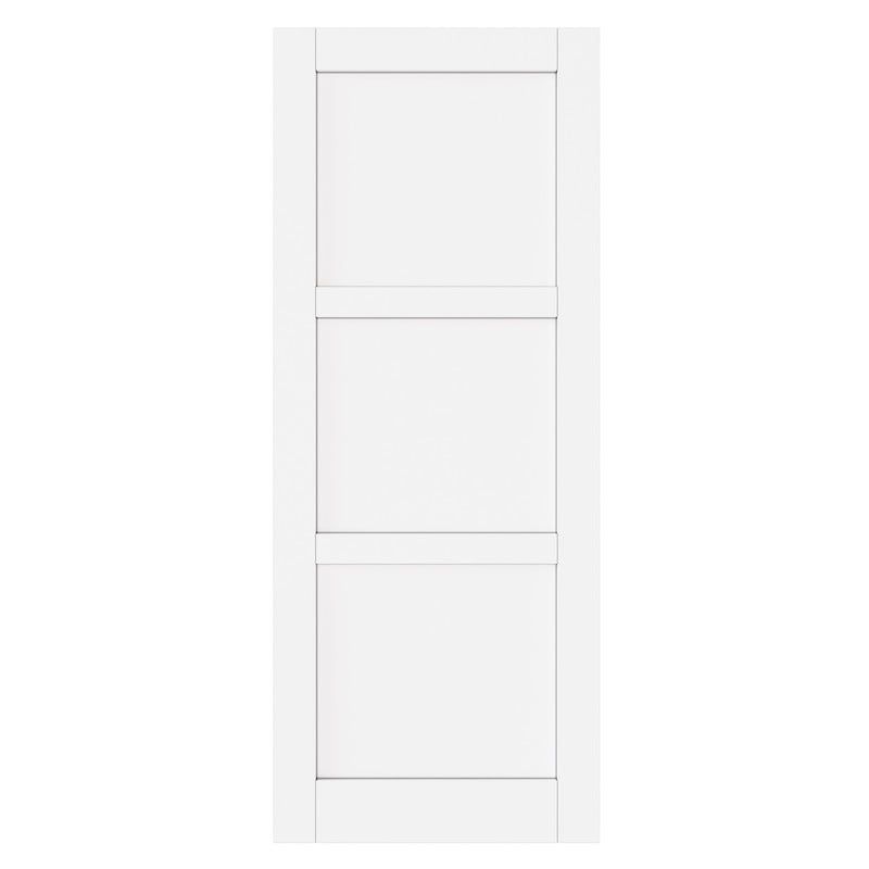 32" x 80" White Primed Solid Core Interior Door Slab