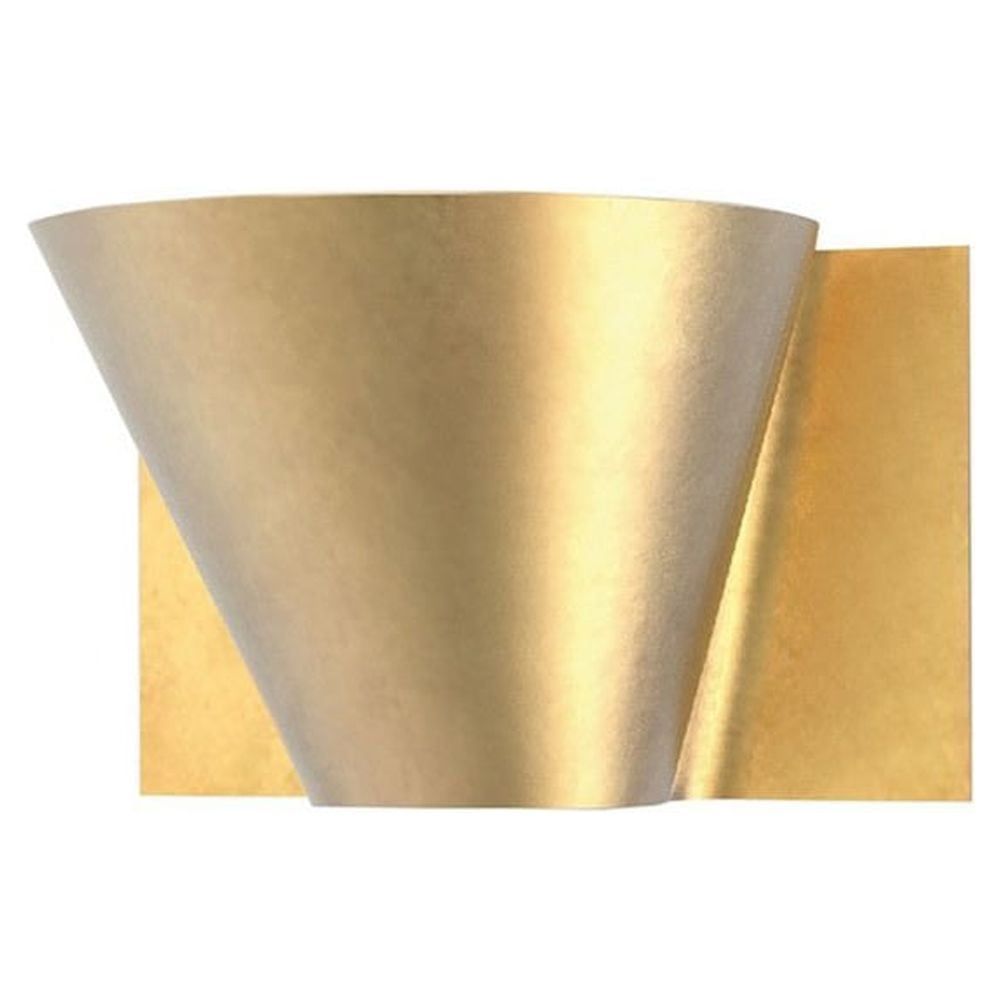 Reeve Vintage Gold Leaf 1-Light Energy Star Wall Sconce