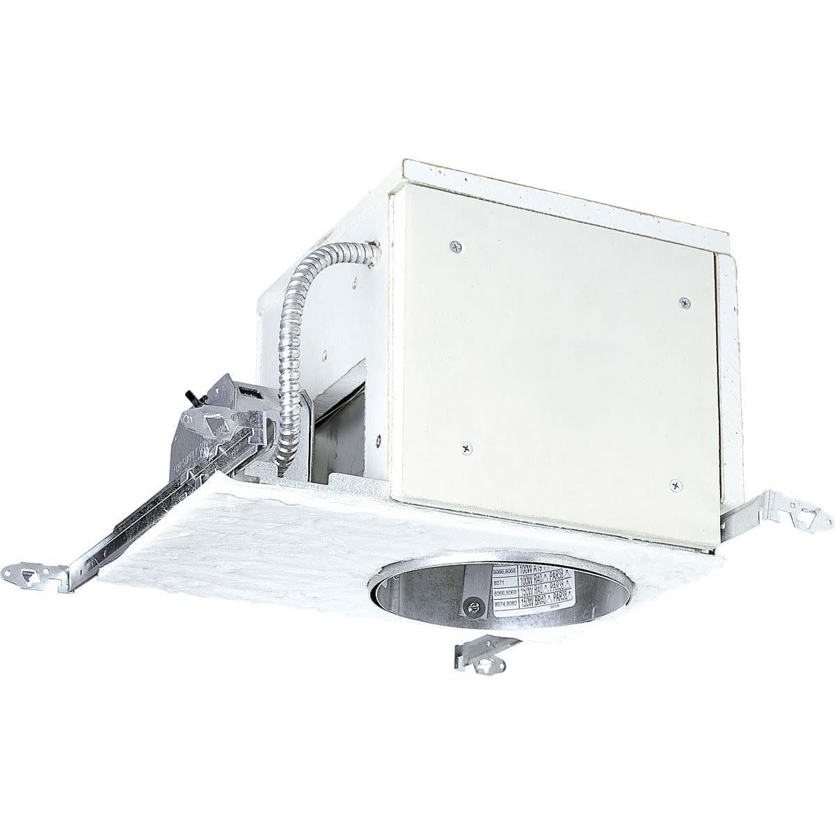 6" Fire Rated Steel LED Housing for Indoor/Outdoor Use