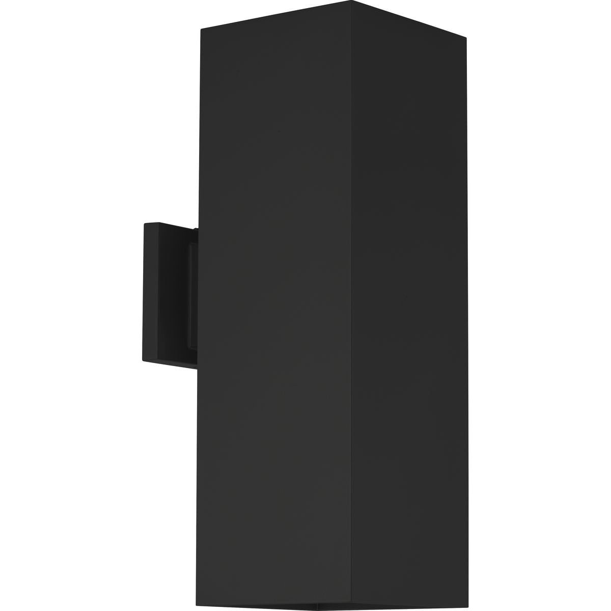 6" Black Bronze Cylinder Dimmable Outdoor Sconce