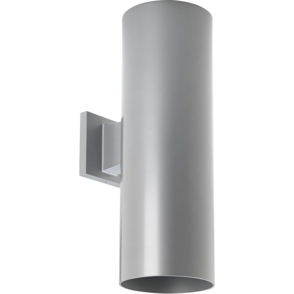 Gray Aluminum Dimmable Cylinder Wall Light