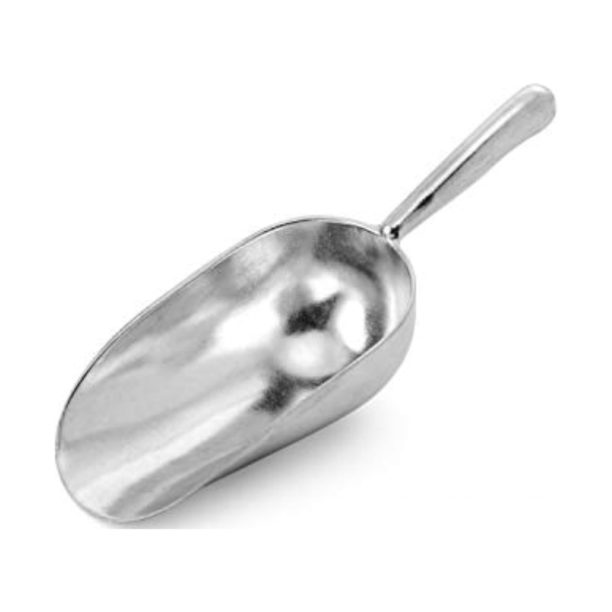 Houdini Silver Double-Cast Aluminum Ice Scoop