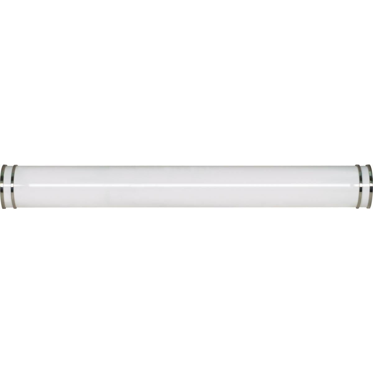 Glamour Brushed Nickel 49" Dimmable LED Vanity Light