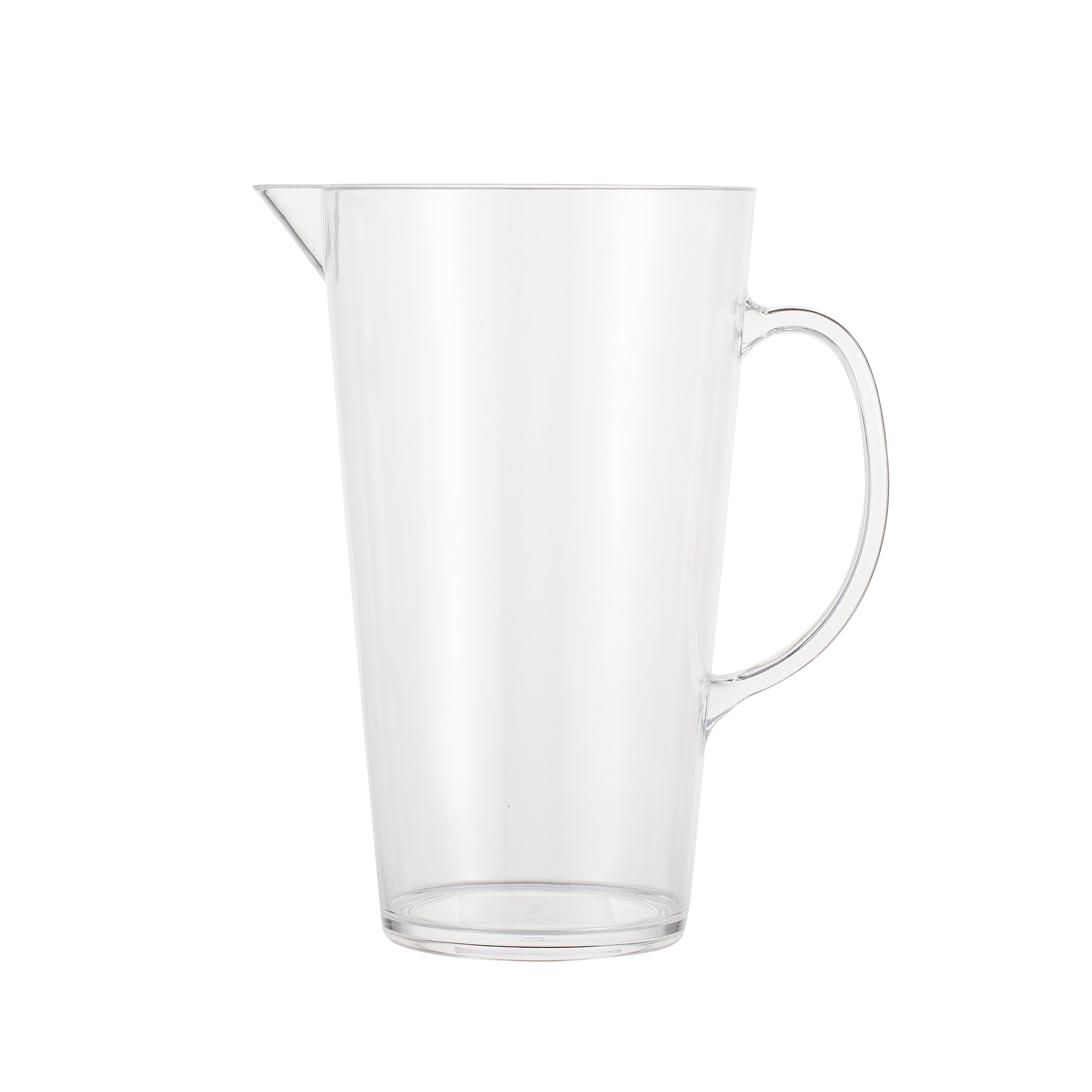 67.62oz Clear Plastic Beverage Pitcher