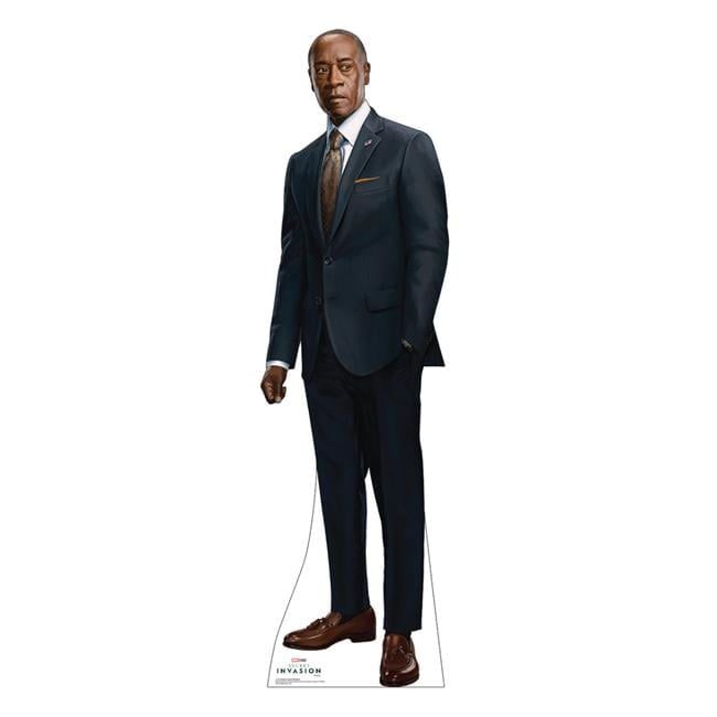 68 x 19 Inch Colonel James Rhodes Life-Size Cardboard Cutout