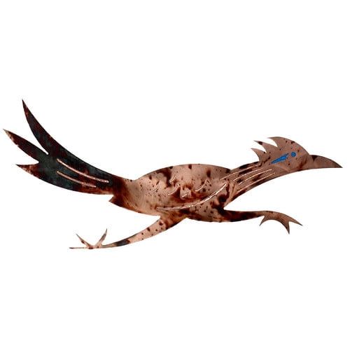 Southwestern Copper Finish Metal Road Runner Wall Art