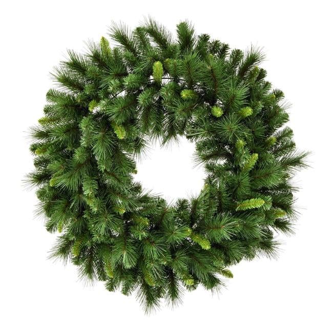 72" Green Pine Artificial Christmas Wreath for Front Door