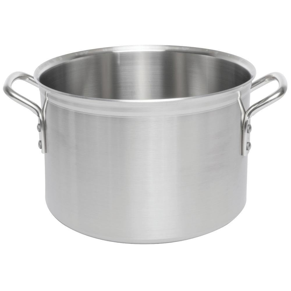 16 Qt Stainless Steel Tri-Ply Stock Pot with Riveted Handles