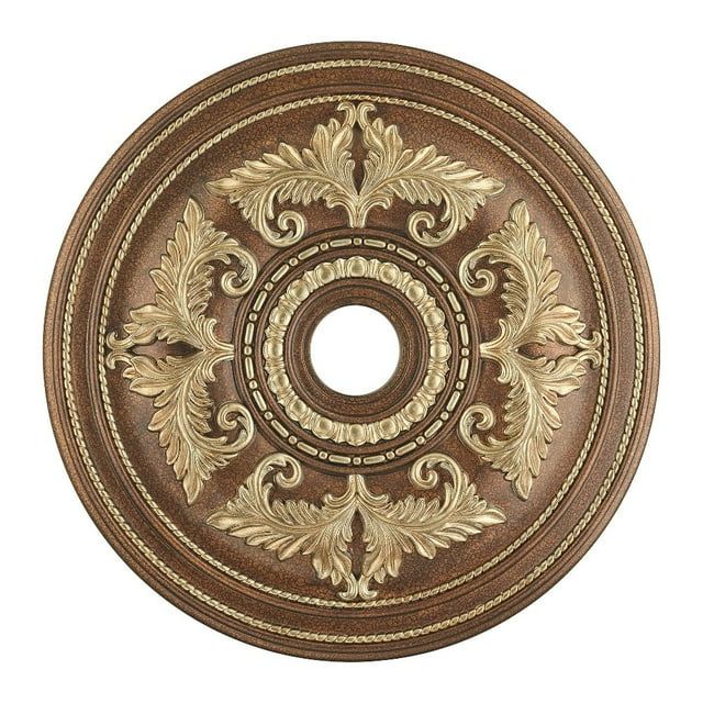 Versailles Bronze and Gold 30.5" Decorative Ceiling Medallion