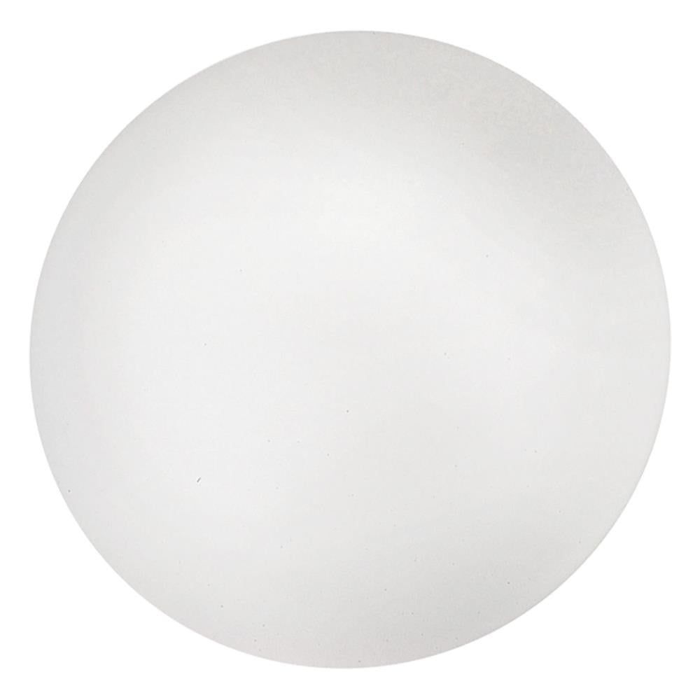 Ella White Opal Glass 14" Indoor/Outdoor Contemporary Bowl Light