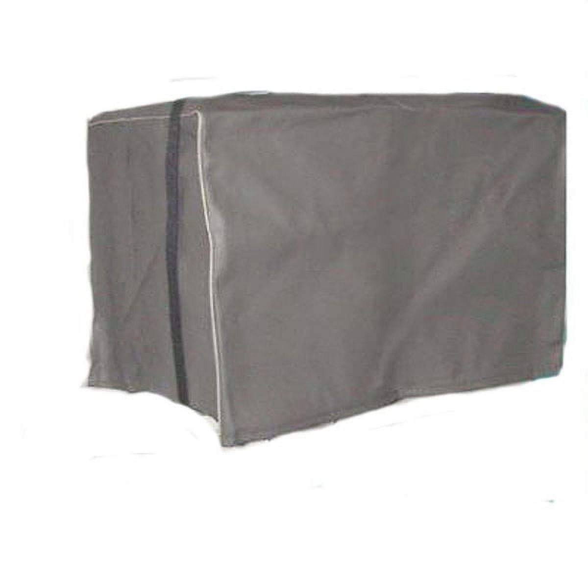 Large Gray Vinyl Outdoor Window Air Conditioner Cover