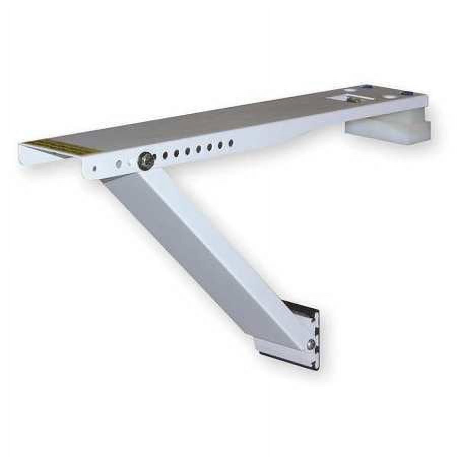 Universal White Steel Light-Duty Air Conditioner Support Bracket