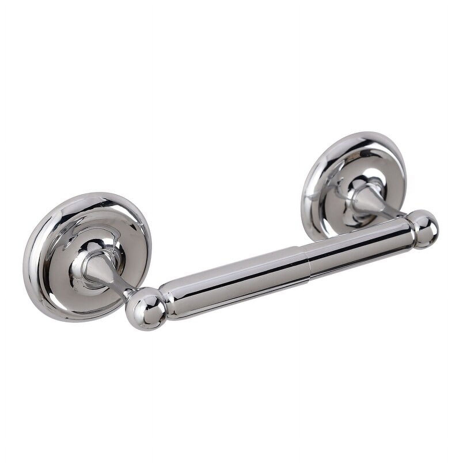 Chrome Wall Mounted Toilet Paper Holder with Zinc Base