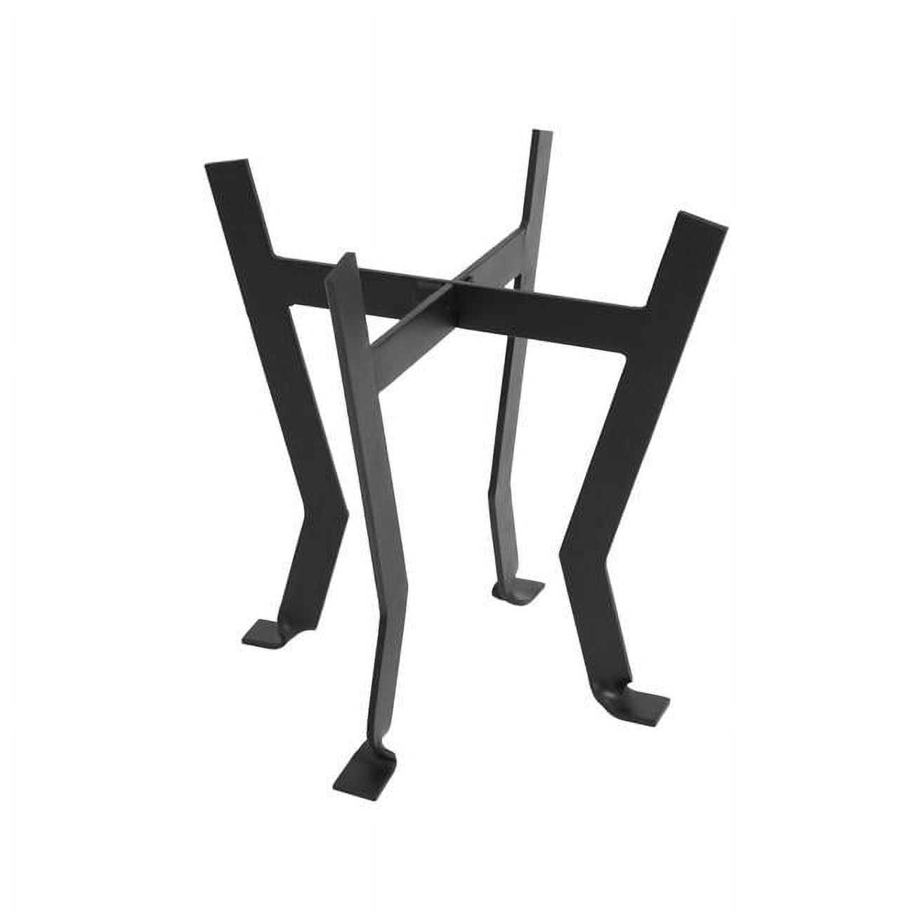 Denise II Black Wrought Iron Medium Plant Stand