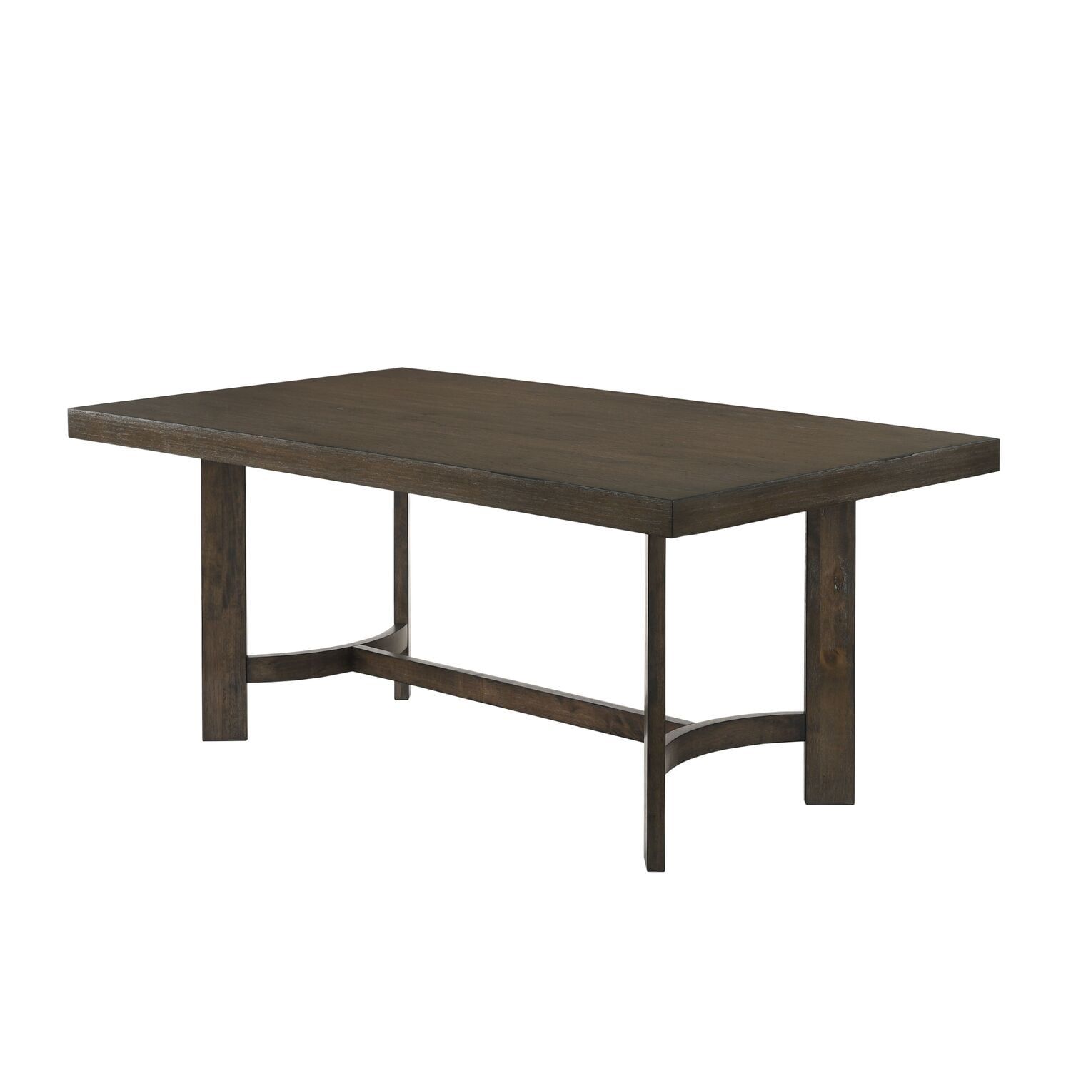 Farren Transitional Espresso Wood Dining Table - 104"