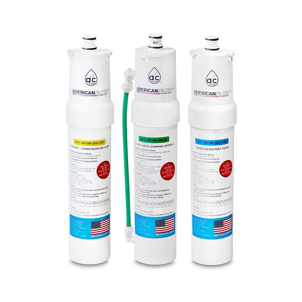 American Filter 3-Pack White Reverse Osmosis Replacement Kit