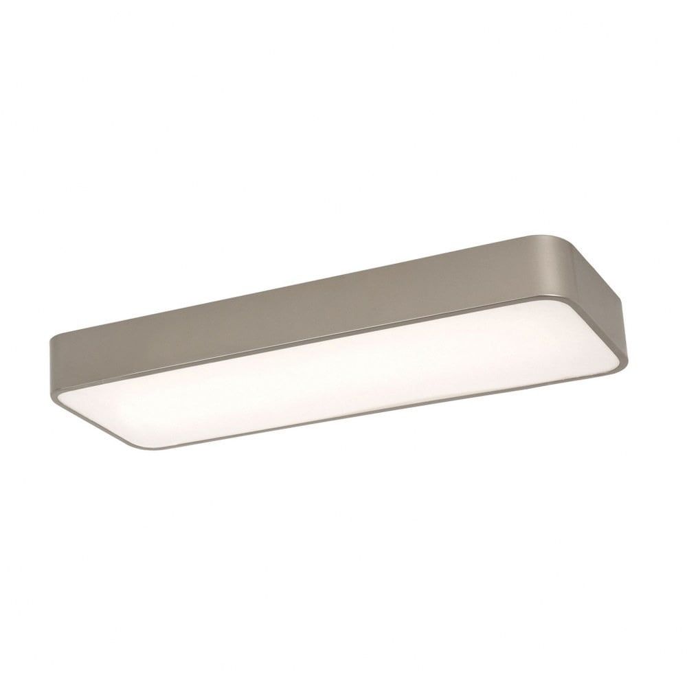 Bailey Satin Nickel 24'' LED Linear Flush Mount Light