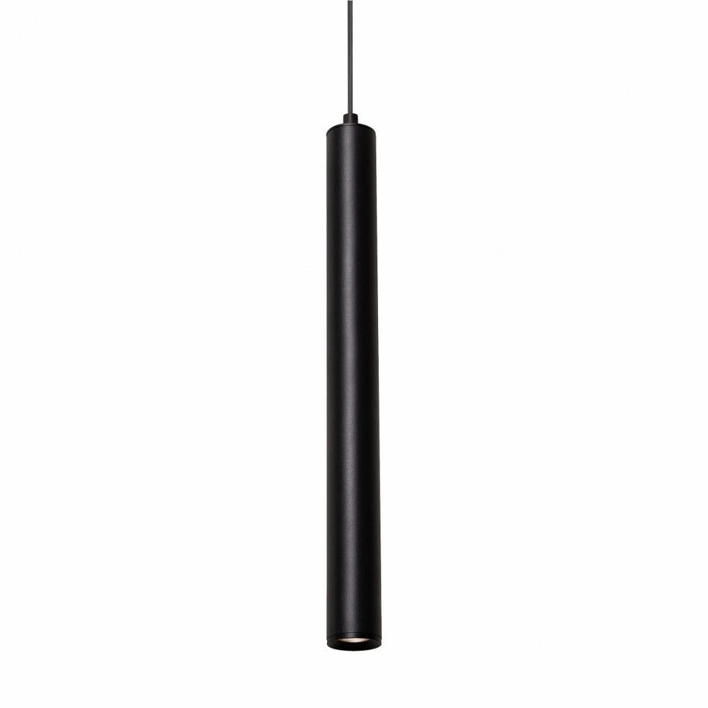 Eli 16" Black Glass LED Indoor/Outdoor Mini Pendant