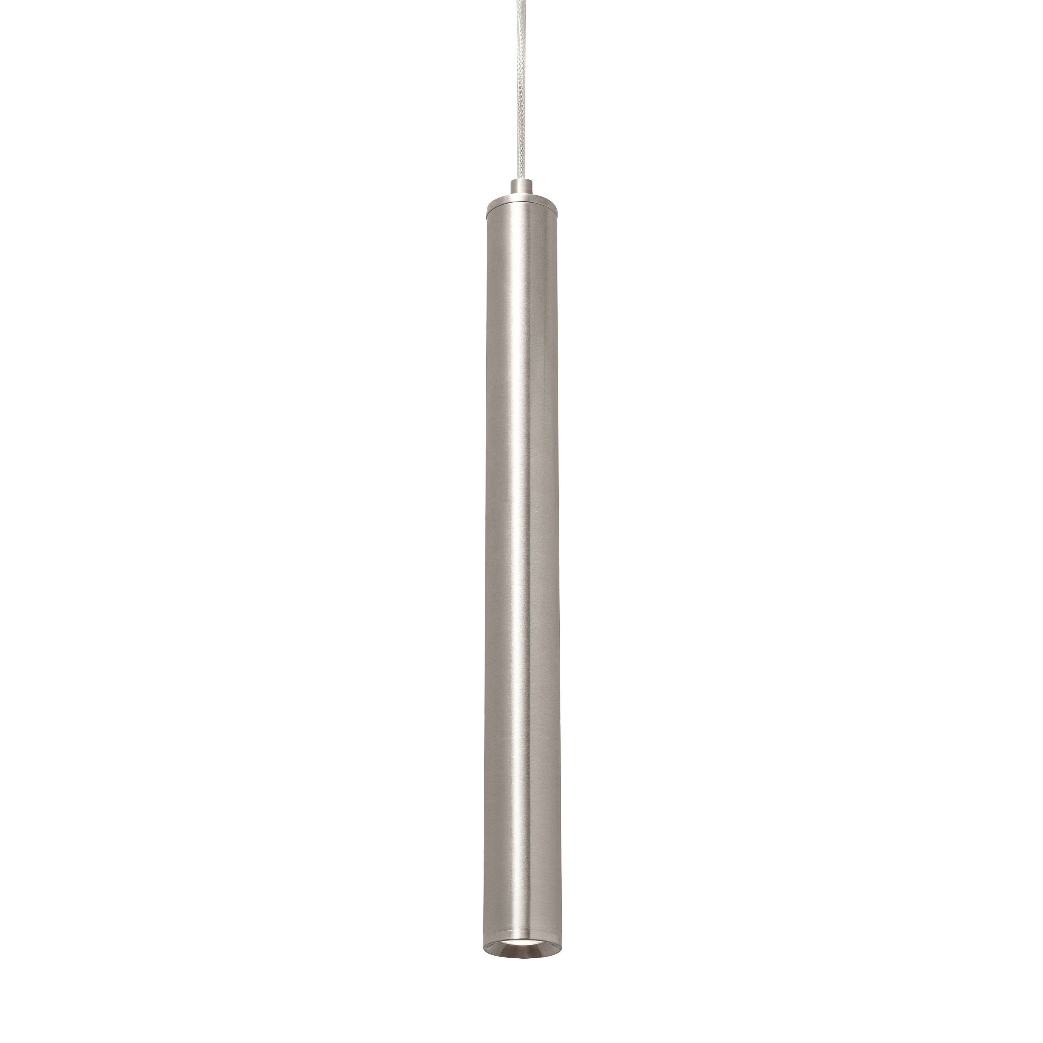 Eli 16" Satin Nickel LED Mini Pendant Light