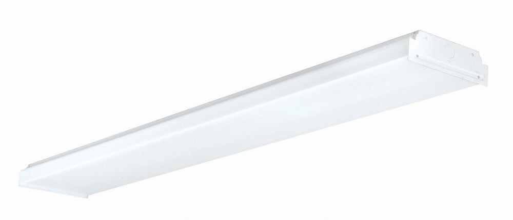 Modern 24" White LED Flush Mount Ceiling Light, Energy Star Rated