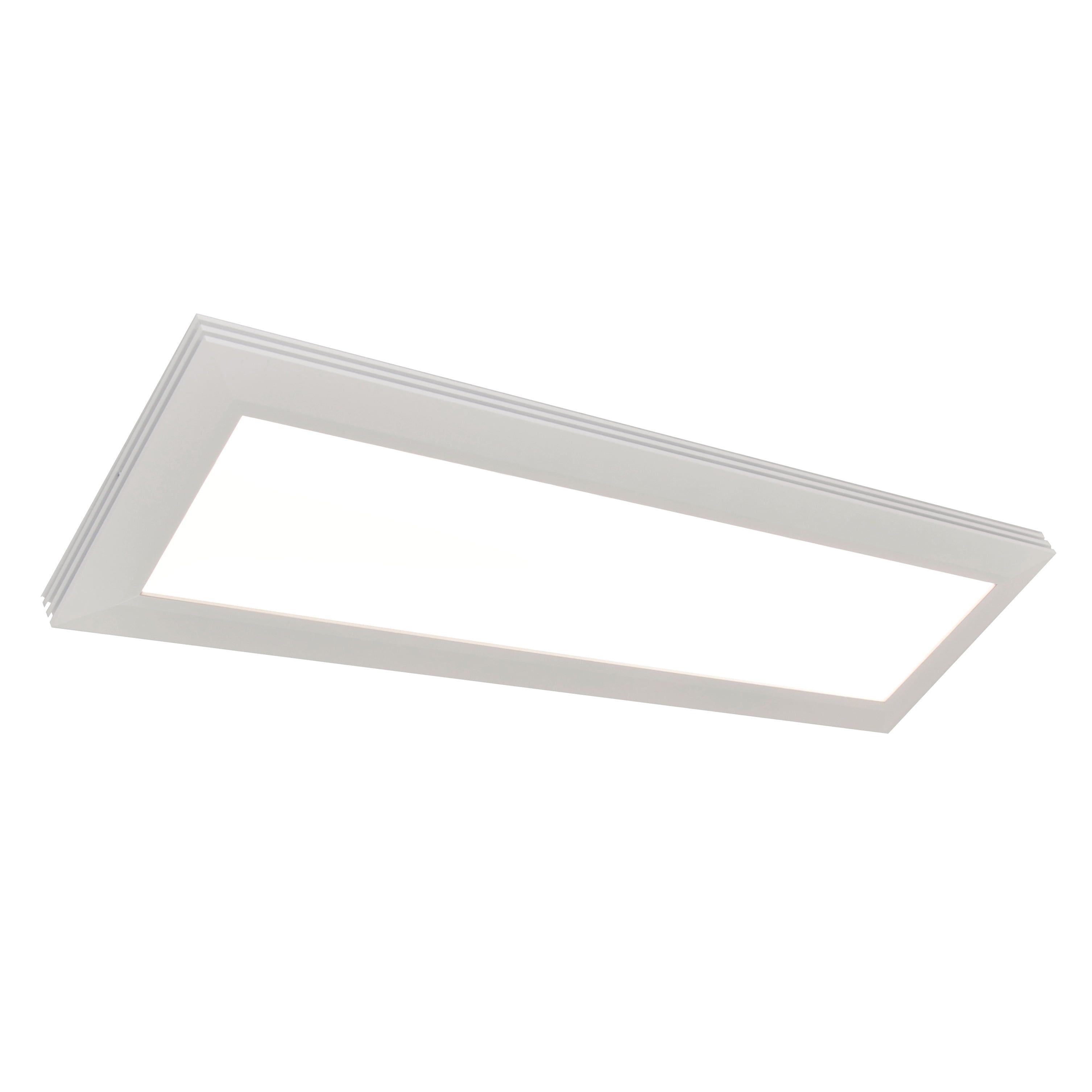 Sloane 2" High White LED Flush Mount with Acrylic Shade