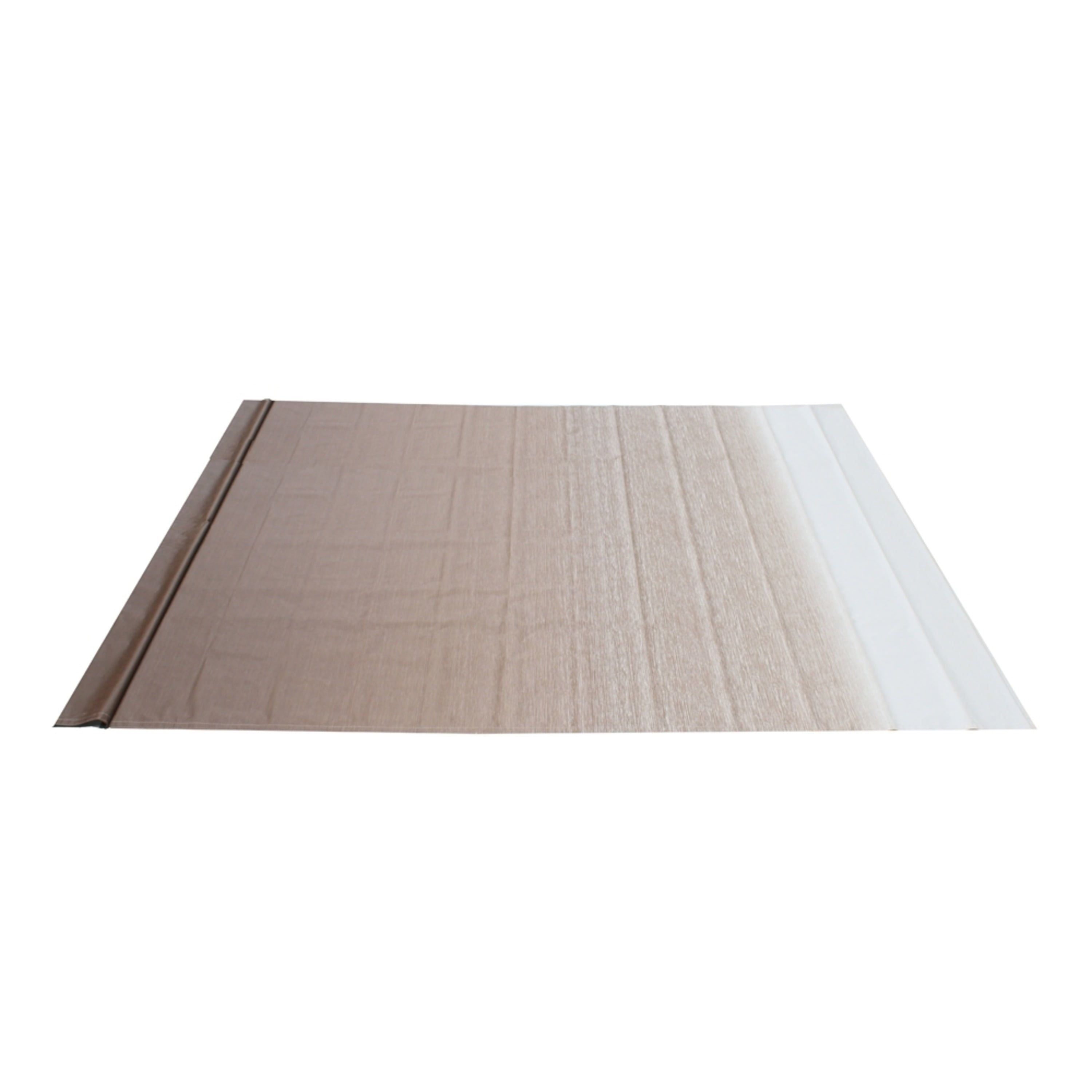 Brown Fade Vinyl RV Awning Replacement Fabric 12' x 8'