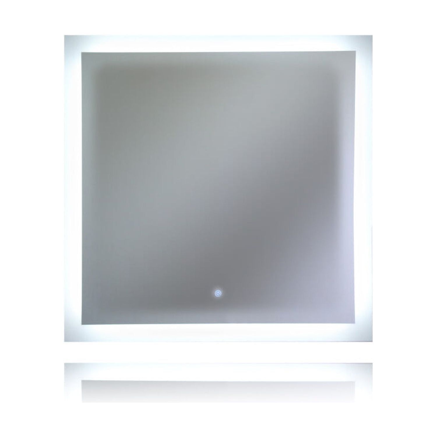 Lumina 36" Square Frameless LED Vanity Mirror with Defogger