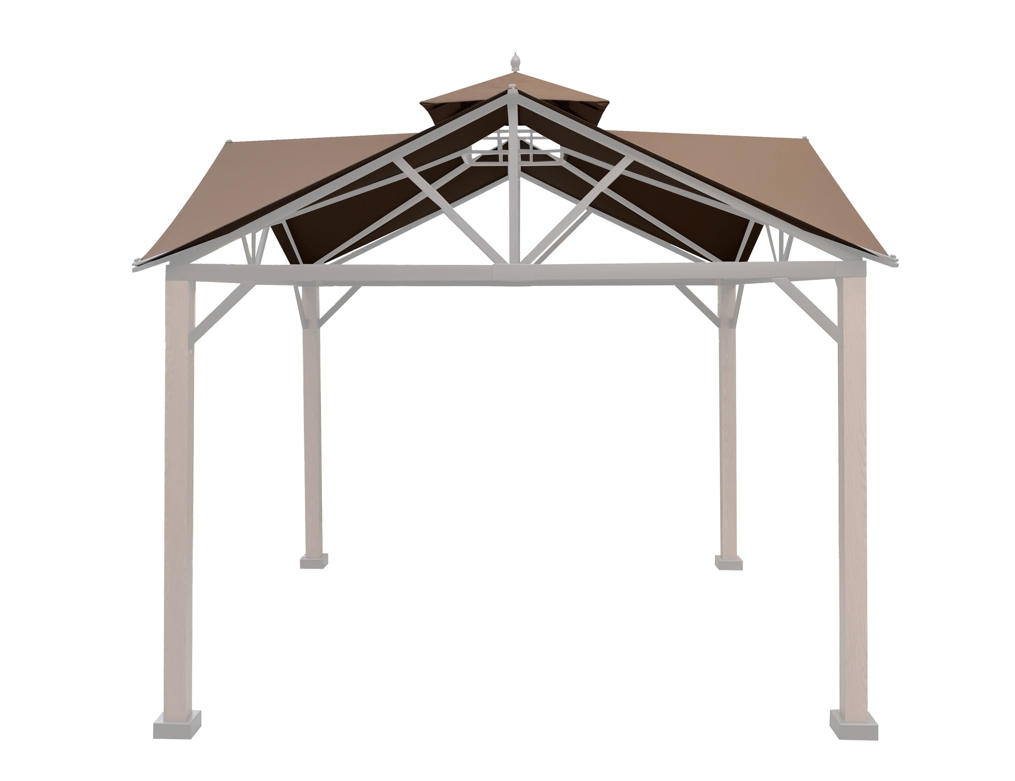 Tan Replacement Canopy Top for 12-ft Gazebo