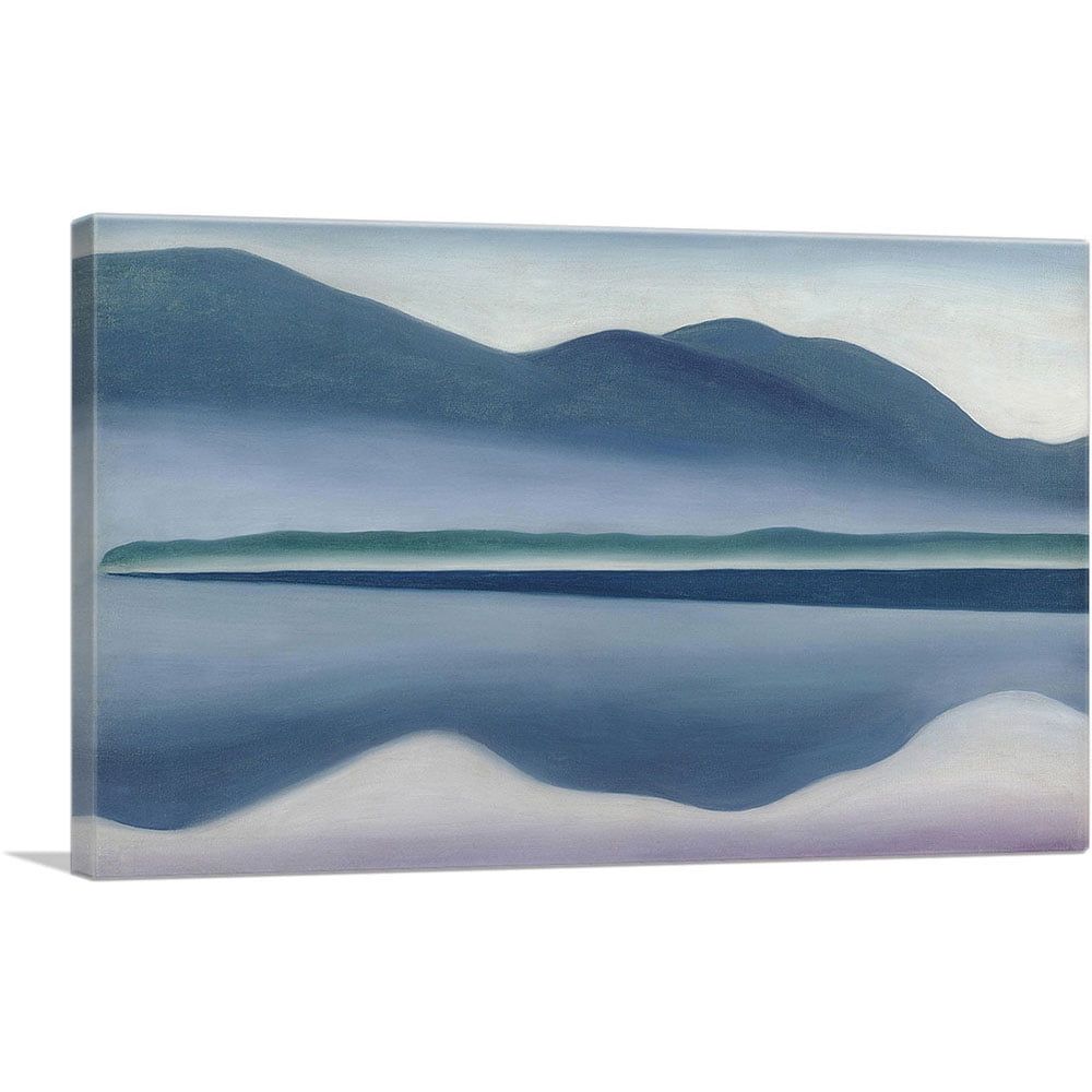 Blue Lake George Landscape Canvas Art Print, 18" x 12"