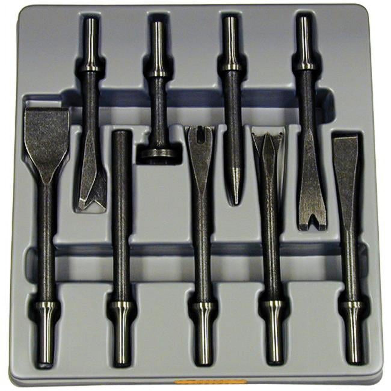 9-Piece Heavy-Duty Steel Cold Chisel Set