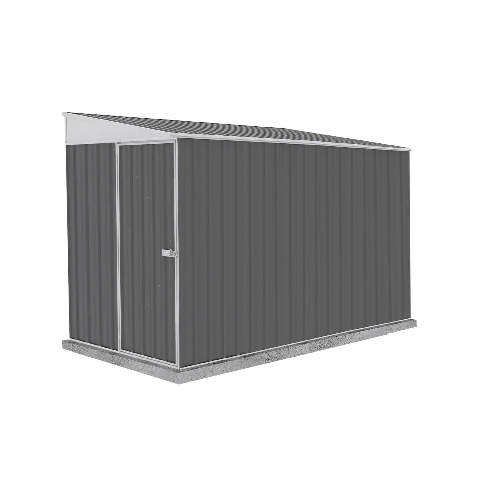 Durango 5' x 10' Gray Galvanized Steel Metal Shed Kit