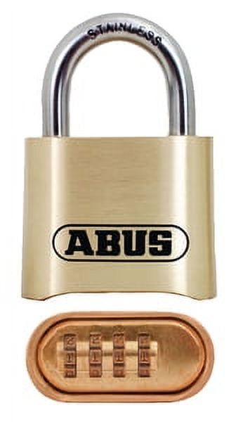 Solid Brass and Stainless Steel Combination Padlock