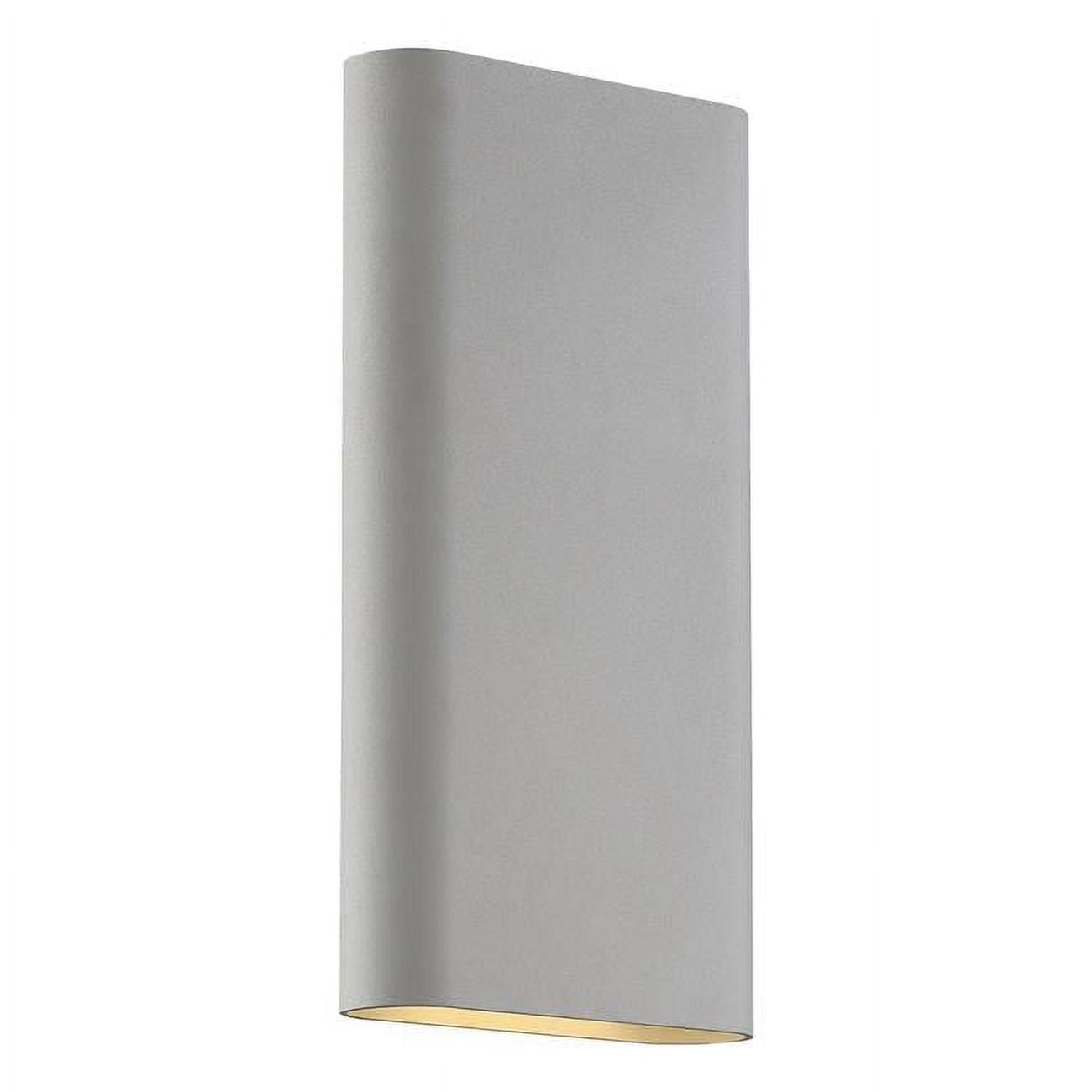 Satin Lux 12" Tall LED Wall Sconce - Dimmable and Energy Efficient