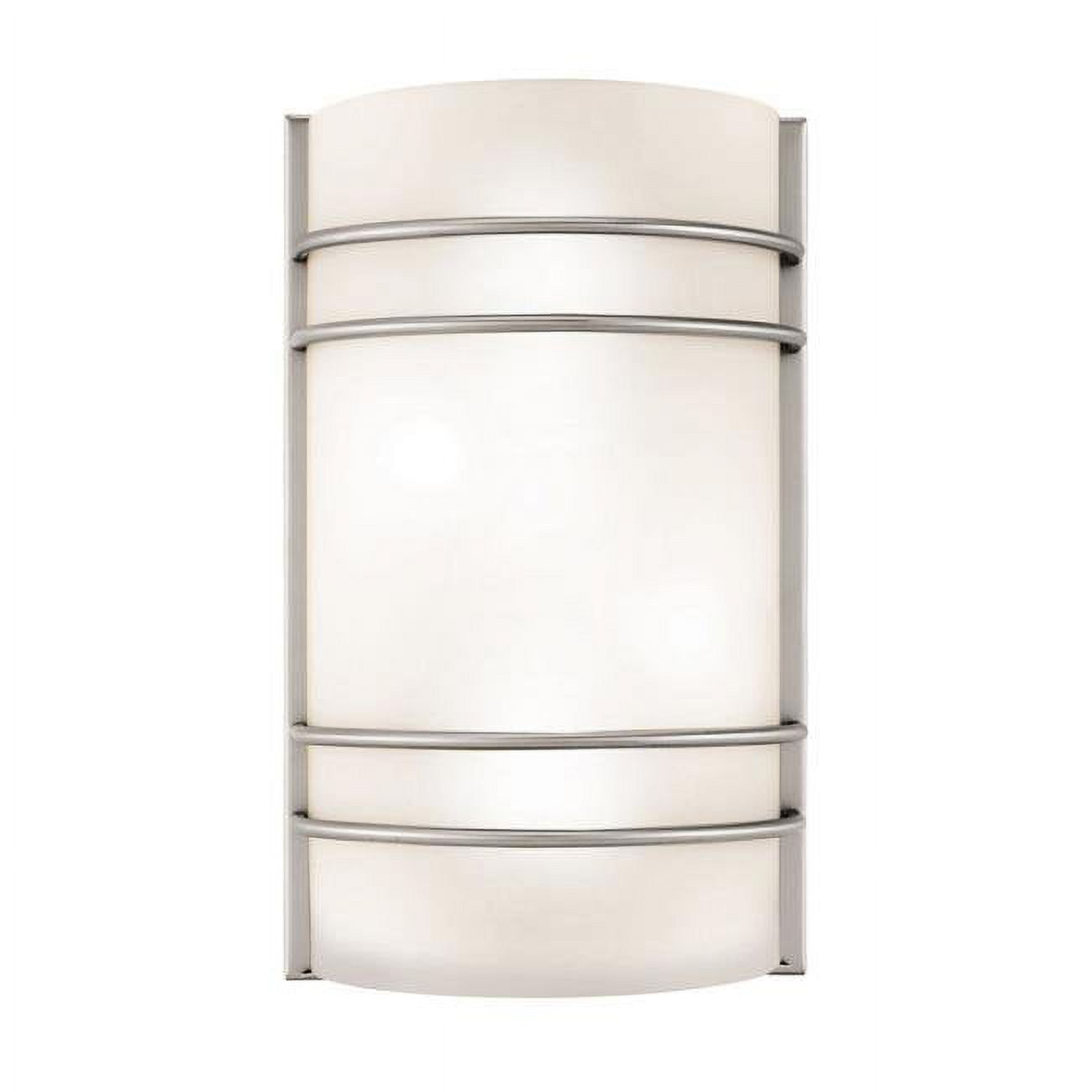 Artemis Brushed Steel Dimmable LED Wall Sconce, Energy Star