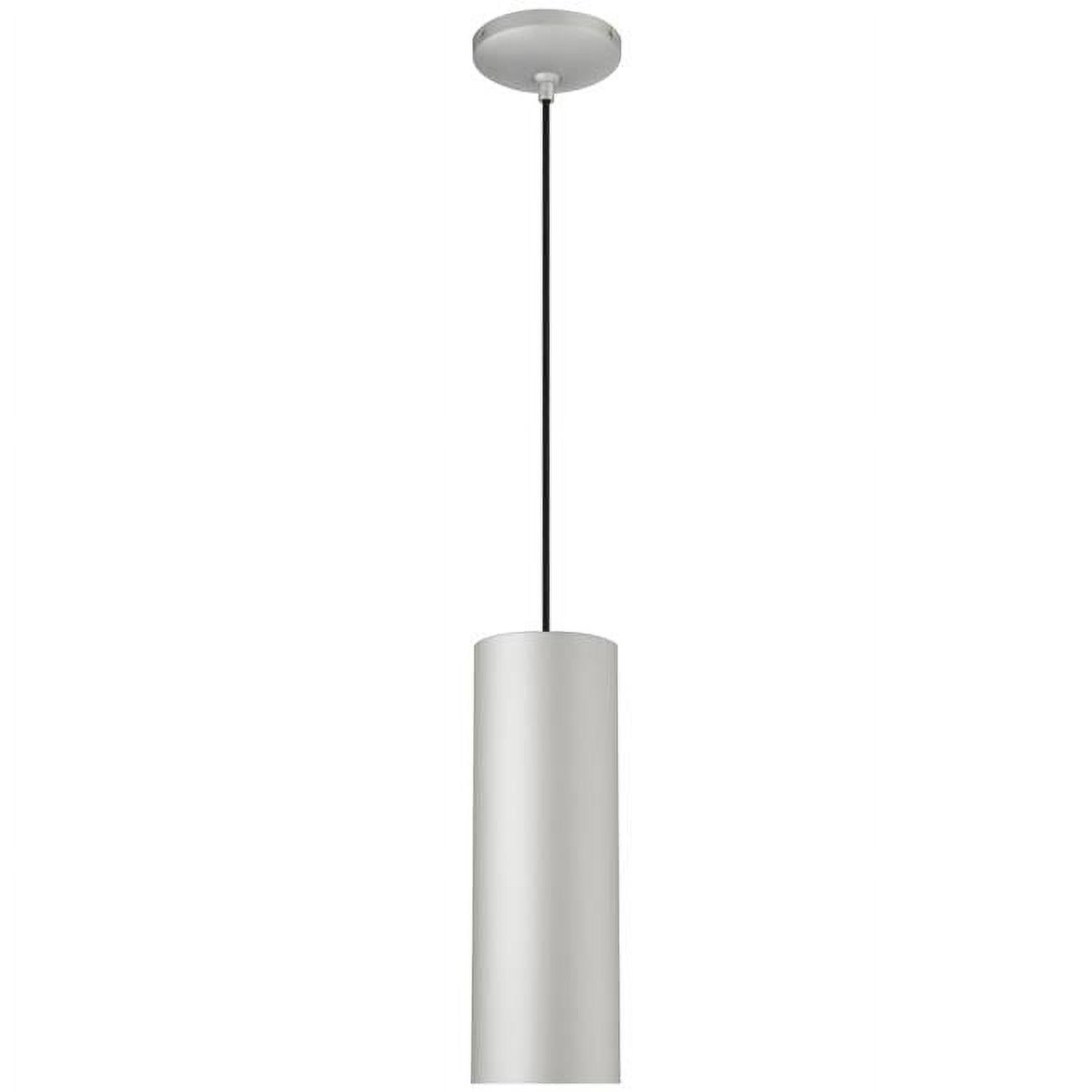 Pilson Satin Steel Modern LED Pendant Light