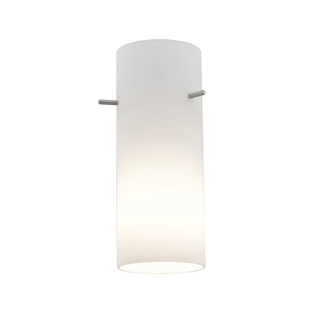 Opal Glass Cylinder Pendant Light Shade