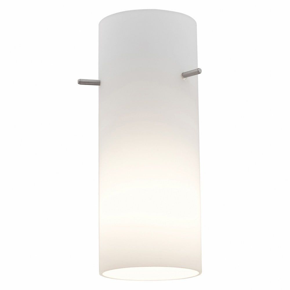 Opal Glass Cylinder Pendant Light Shade