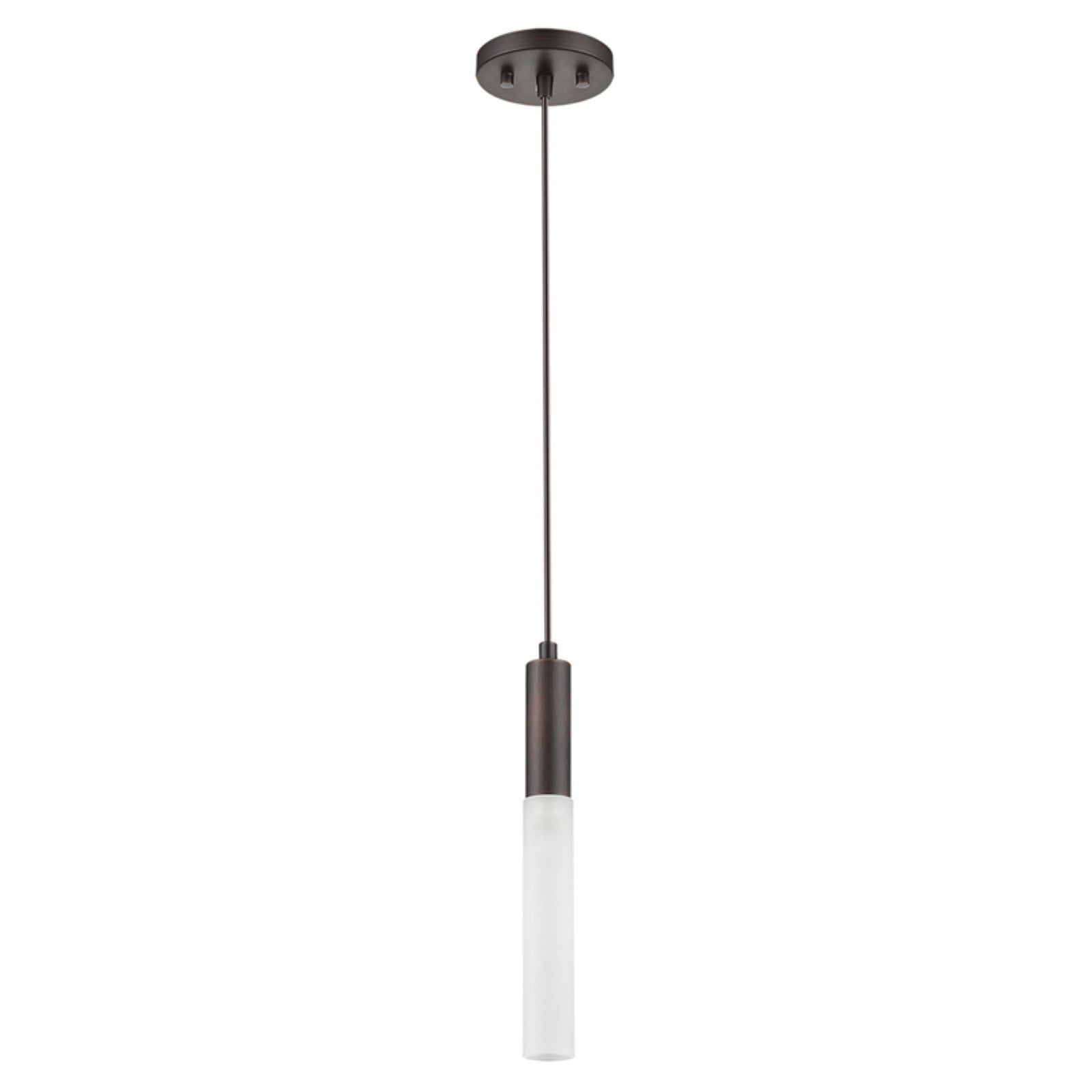 Cavaletto Modern Bronze and Brushed Nickel LED Pendant Light