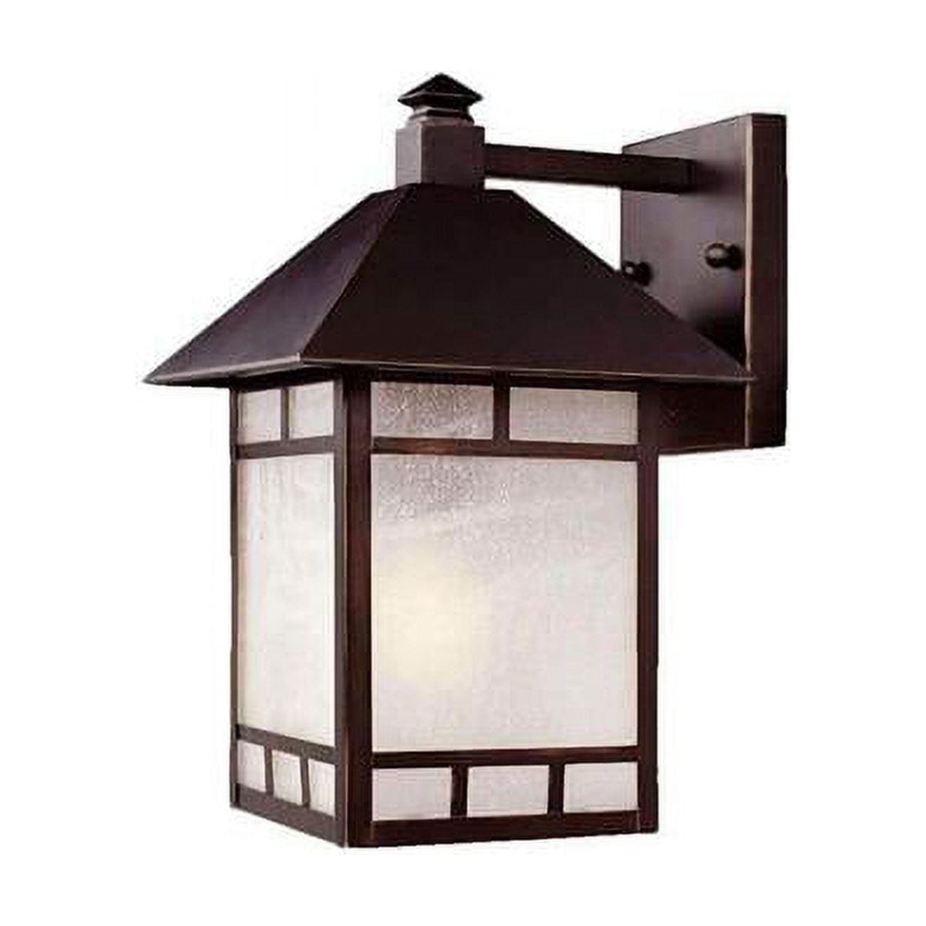 Matte Black Steel Dimmable Outdoor Wall Lantern