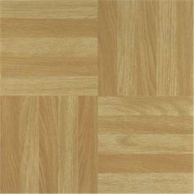 Glossy Square Self-Adhesive Vinyl Floor Tile for Kitchen and Bathroom