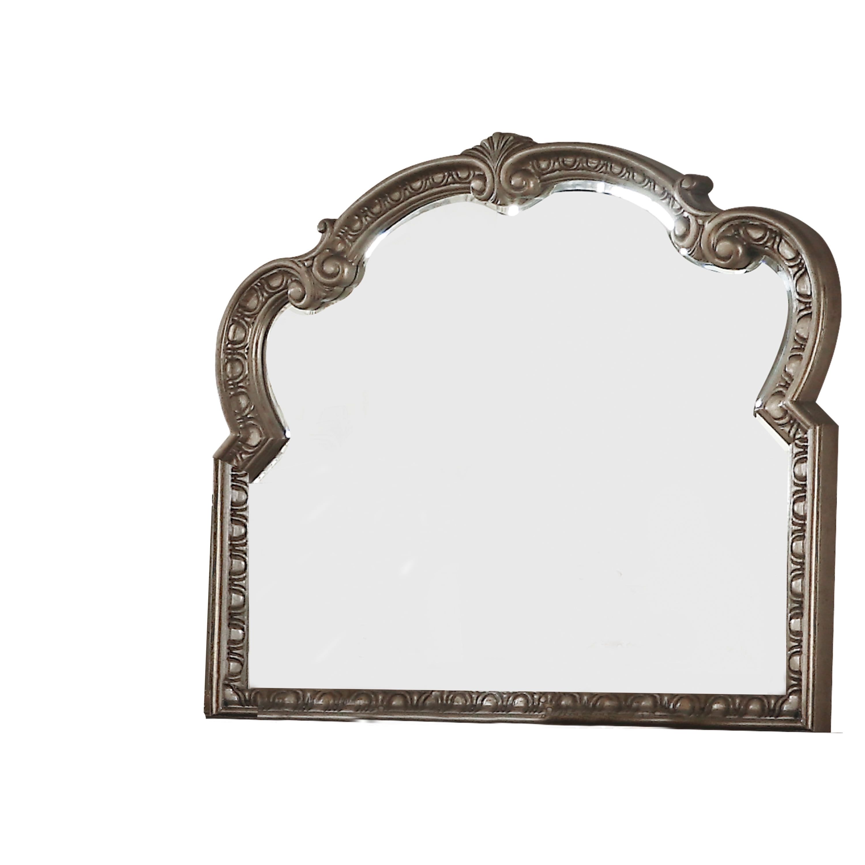 Northville Traditional Full-Length Wood Composite Mirror with Beveled Edge