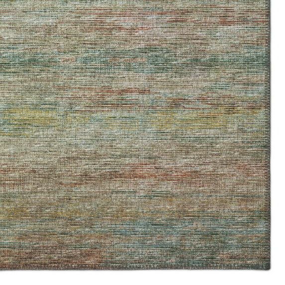 Marston Multicolor Chenille 3' x 5' Flat Woven Non-Slip Area Rug