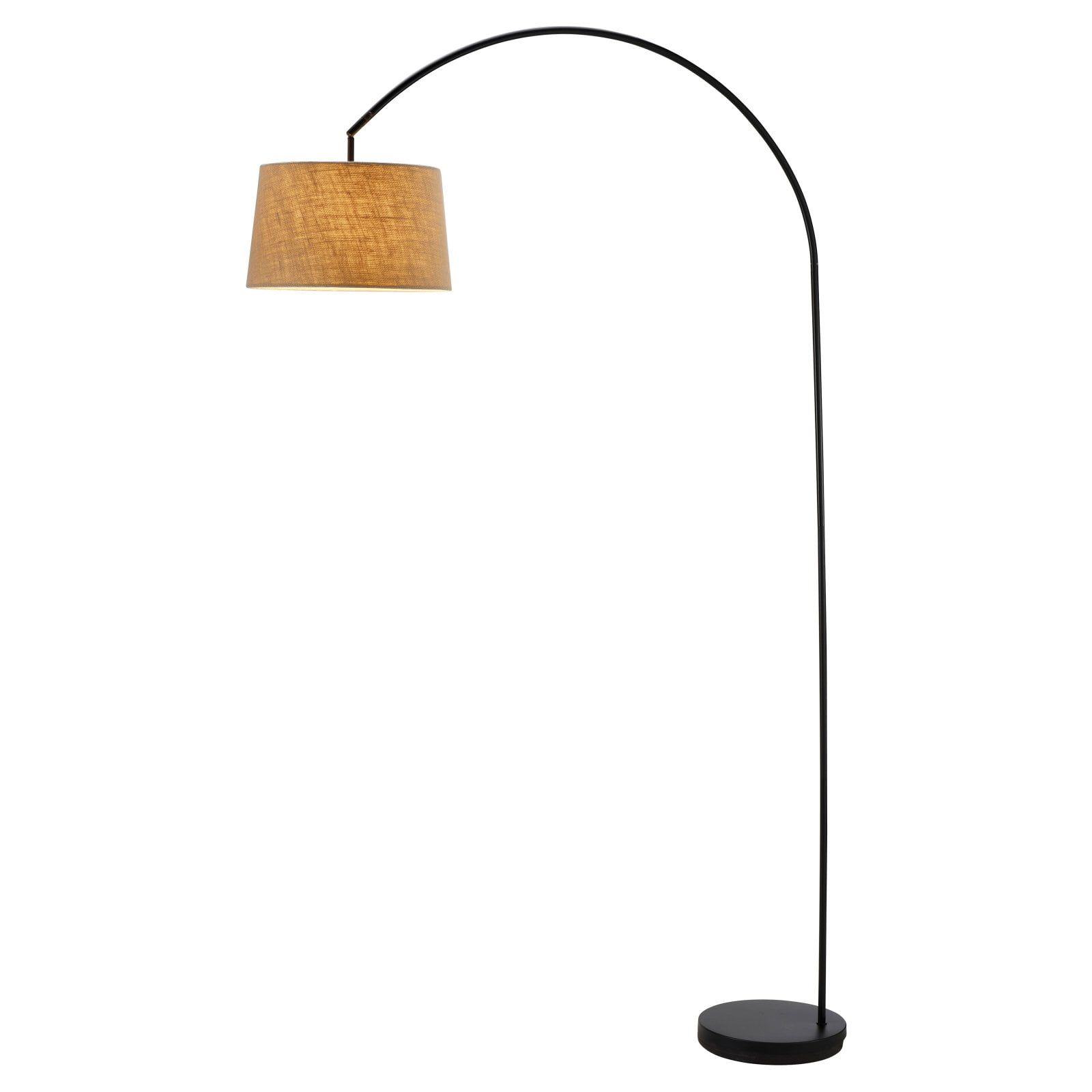 Goliath 83'' Adjustable Black Arc Floor Lamp