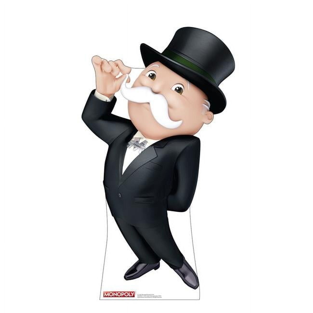 48 x 27 in. Life-Size Mr. Monopoly Cardboard Cutout