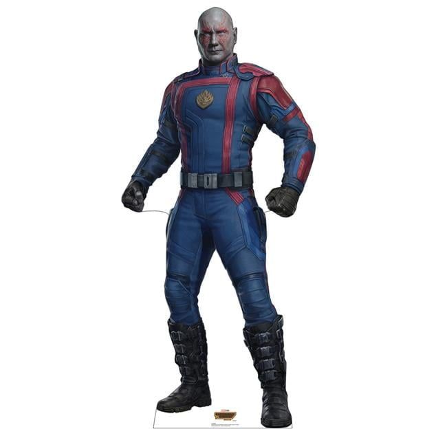 Life-Size Drax Cardboard Cutout from Guardians of the Galaxy