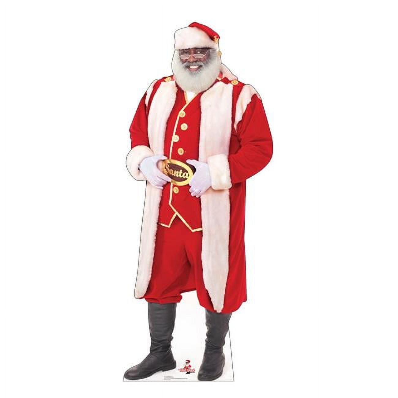 Life-Size Red and White Santa Cardboard Cutout