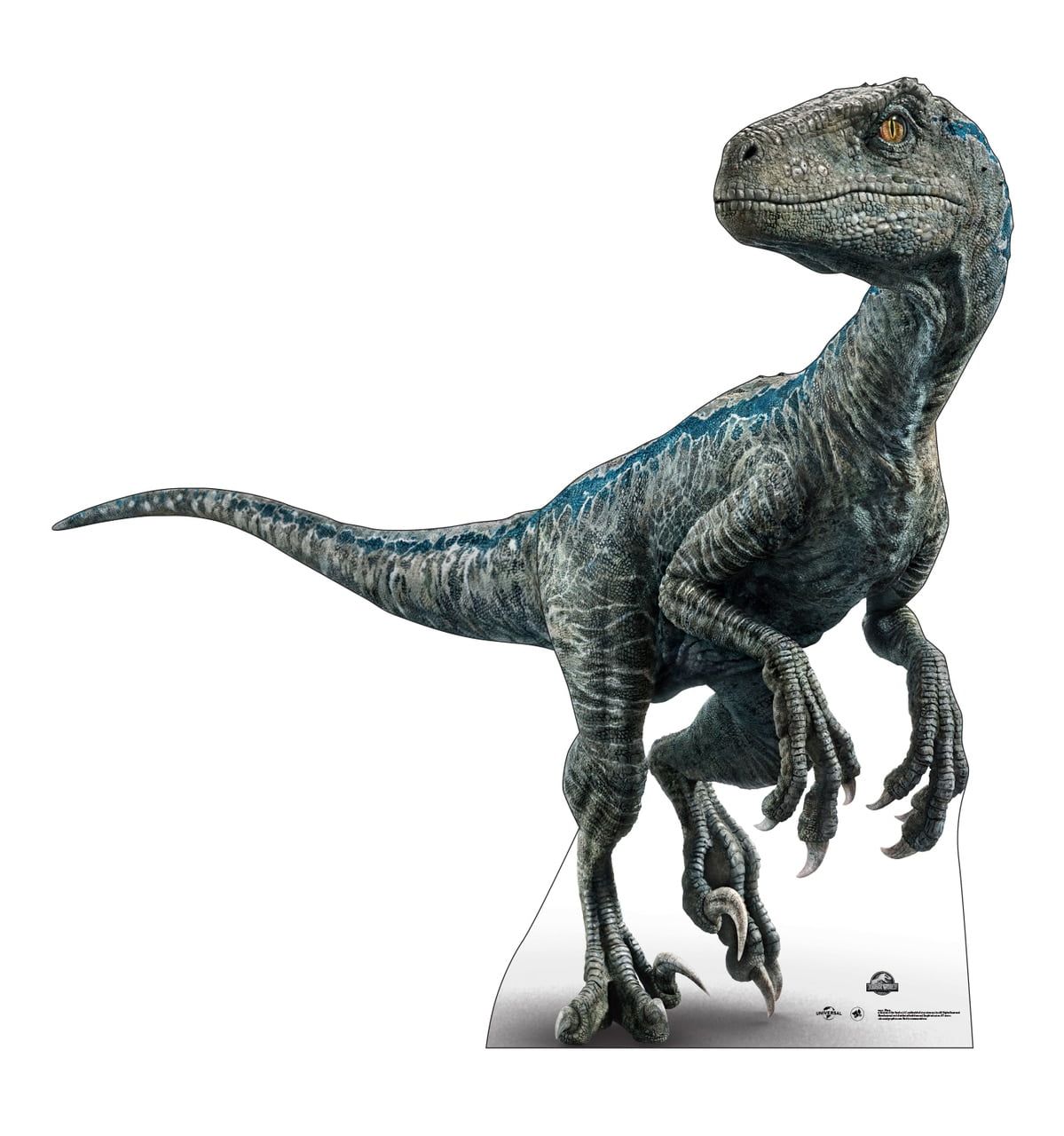 76 x 75 in. Blue Dinosaur Cardboard Cutout Standee